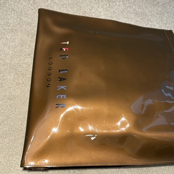 Ted baker brown gold shoulder bag - Picture 6 of 7